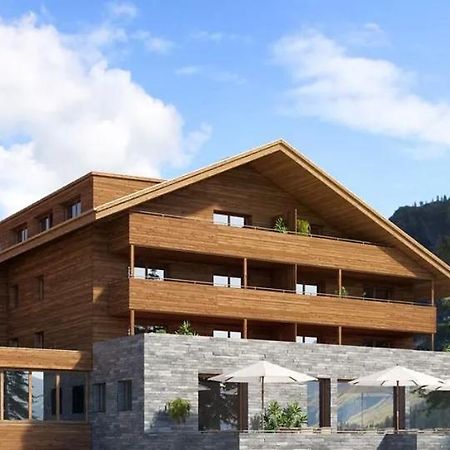 Alpinresortarlberg 1495 - Garni - Fruehstueck In Der Suite Schroecken Exterior foto